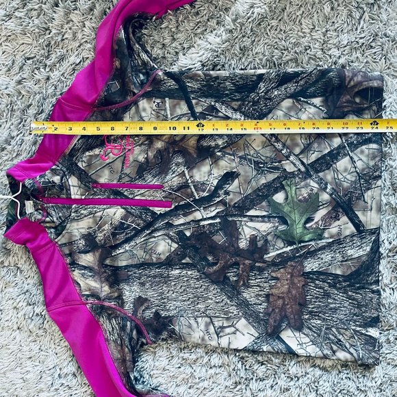 Truetimber Pink/ purple Camo Pullover Jacket Sz small - Picture 10 of 15